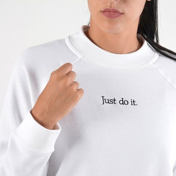 NIKE French Terry Pullover Top - Picture 4 of 4